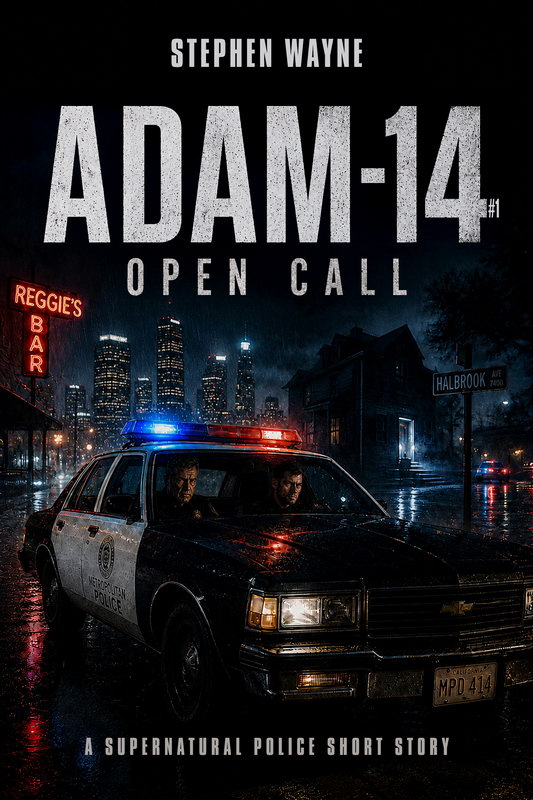 Adam-14 supernatural police story artwork