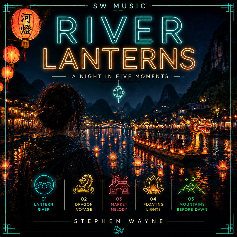 River Lanterns playlist cover